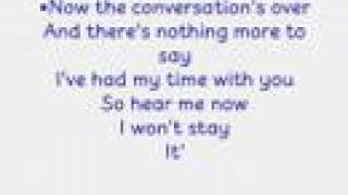 Sugababes - Conversations Over