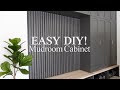 Easy Mudroom Cabinets for Beginners!