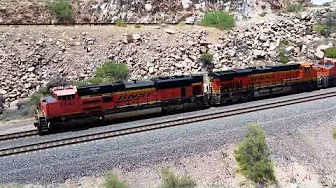 BNSF Freights along Route 66