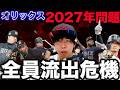 【大量FA問題】オリックス2027年の命運をかけた戦いが既に始まっている件