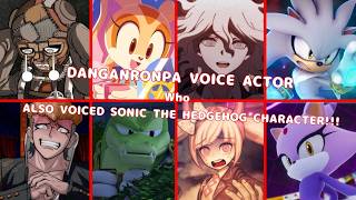 Every Danganronpa Voice Actor That Also Voiced Sonic The Hedgehog Franchise