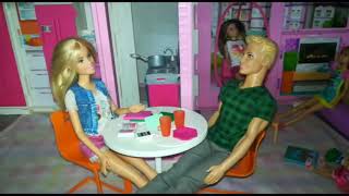 Preparando la boda de Barbie y Ken