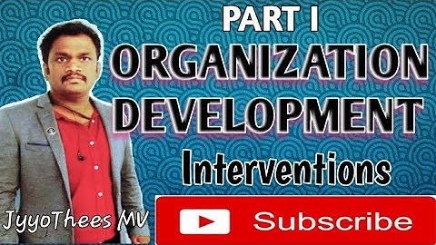 Behavioral Techniques in OD Interventions