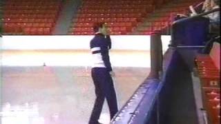 Profile on Christopher Bowman (USA) - 1990 World Figure Skating Championships, Men's Free Skate