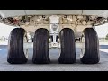 Maintaining Monstrously Huge 28-Wheel Landing Gear of US Largest 420 Ton Aircraft