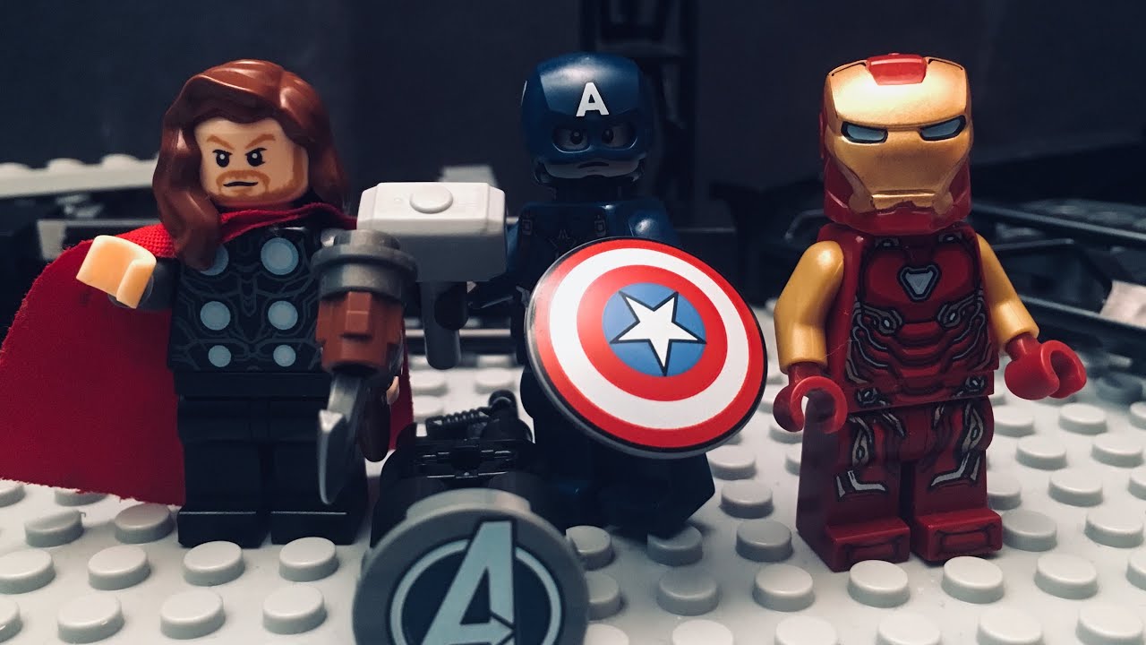 Avegers Endgame Final Battle Scene Lego Stop Motion Thor Iron Man Captain America Vs Thanos