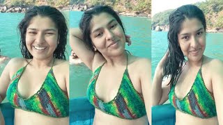 TMKOC Sonu Hot Figure| Sonu In Swimming Shoot| Sonu Hot Viral Video| Nidhi bhanushali Hot Figure