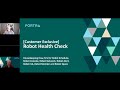 Robot | [Customer Exclusive] Robot Health Check