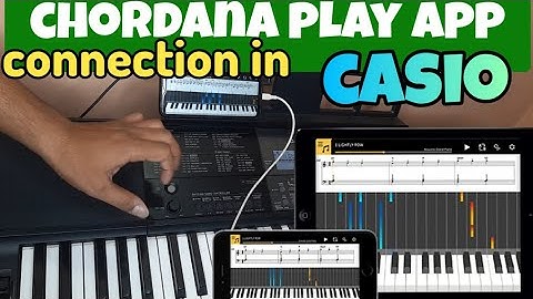 Chordana play app connection with casio keyboards ll ctx870in #chordanaplayapp