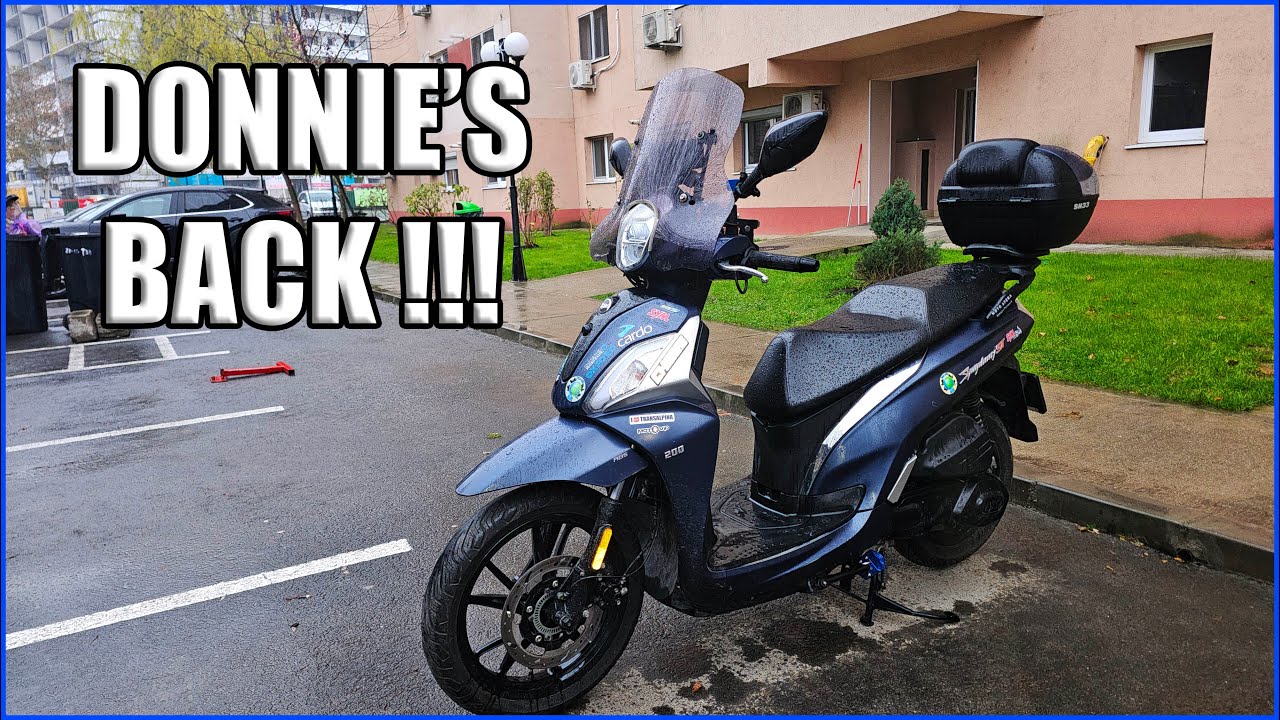 Donnie is back - Work Commute (SYM SYMPHONY ST 200)