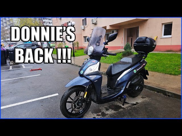 Donnie is back - Work Commute (SYM SYMPHONY ST 200) - YouTube