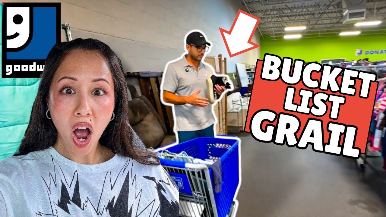 You Won’t Believe What I Found at Goodwill… (Insane Bucket List Item ...