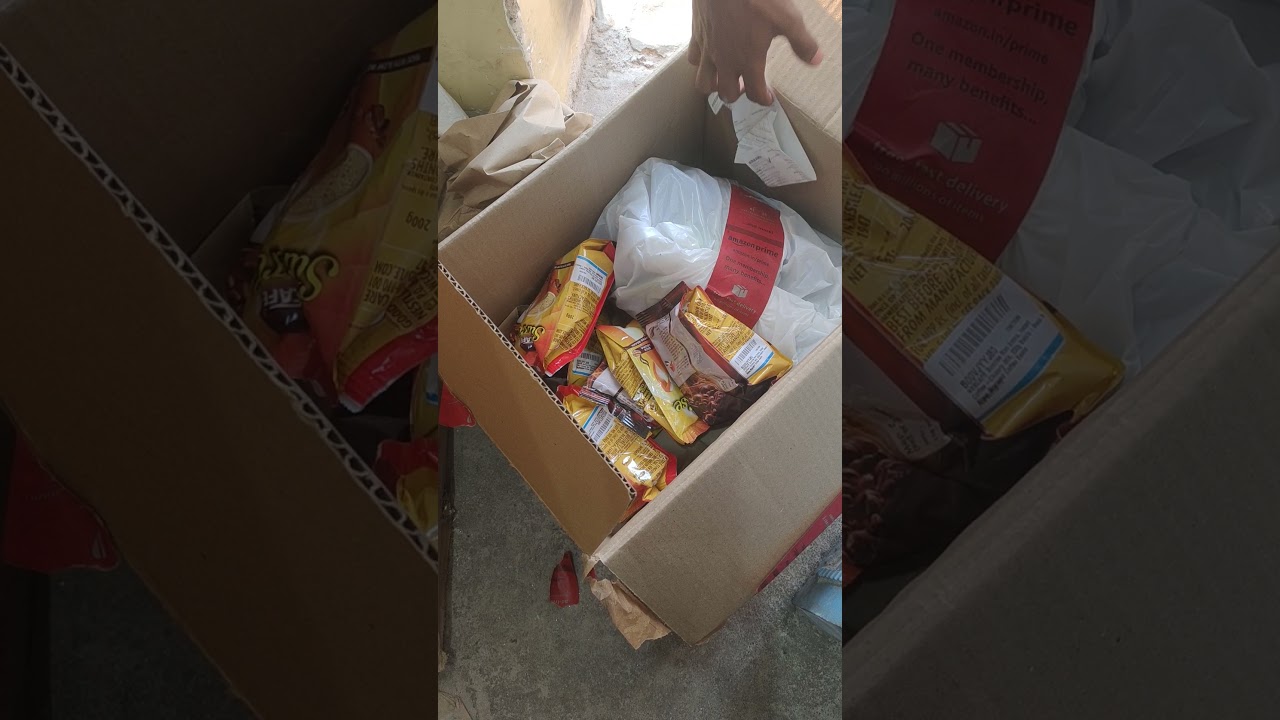 Unboxing Amazon grocery items || personal Blogs 2.0 || #shorts