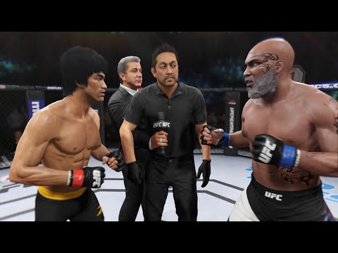 <strong>UFC</strong> Bruce Lee vs <strong>Old</strong> Mike Tyson | EA Sports <strong>UFC</strong> 2 | CPU FIGHT! 2021 ver.
