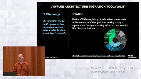 Making Migration Easy: VMware Architecture Migration Tool with AMD