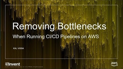 AWS re:Invent 2017: Remove Bottlenecks in Your CI/CD Pipelines Using CloudBees Jenki (DEM31)
