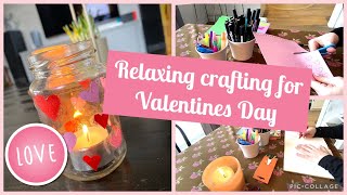 💕❤️SUPER RELAXING VALENTINES DAY CRAFTING - ASMR 💕❤️ (Soft Spoken ) screenshot 4