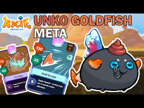 New MID Meta UNKO GOLDFISH AQUA | Axie Infinity Classic 2025