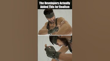 The Developers Actually Added This for Realism #metalgearsoliddelta #metalgearsolid3 #mgs3
