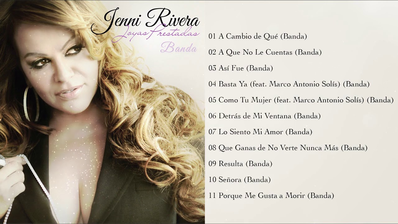 Jenni Rivera - Joyas Prestadas Banda (Álbum Completo) -