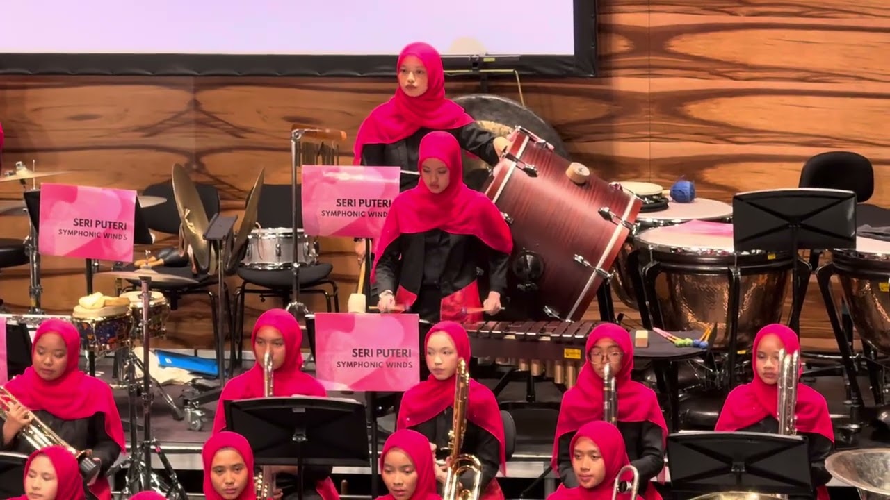 SP Winds Performing Rai & Tari at the 11th World Orchestra Festival 2025, Vienna, Austria. 25.7.2025