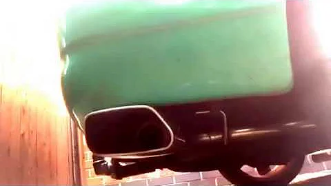 Vw T4 2.4 non turbo with pptuning stainless exhaust