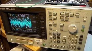 HP 4195A network analyzer repair, part 1