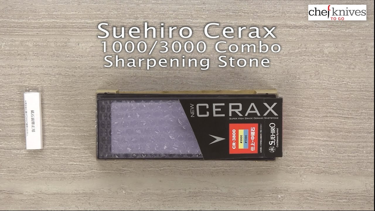 SUEHIRO Whetstone cerax CR-3800 #3000 #1000 Double Combinaison Pierre du Japon