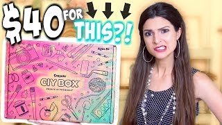 WHAT'S A CIY?! Testing NEW CRAYOLA SUBSCRIPTION BOX for CRAFTERS