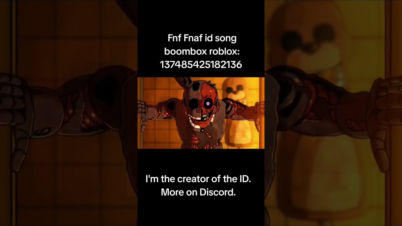 Fnf Fnaf Id Song Boombox Roblox Boombox Roblox Song Fnaf Maxres2 