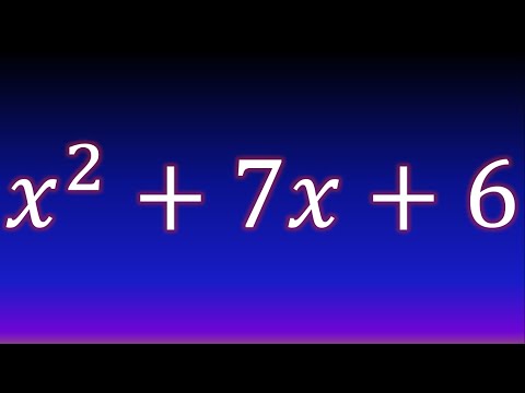 Factorización de un trinomio x^2+bx+c Ejercicio 2