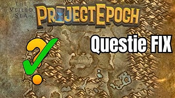 Project Epoch | Hoe je ontbrekende missiedoelstellingen op de kaart kunt herstellen (verouderd)