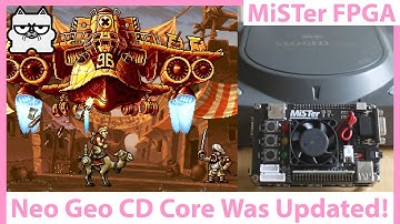 MiSTer FPGA DE10 NANO. Neo Geo CD Core Was UPDATED! Now with SOUND! SNK