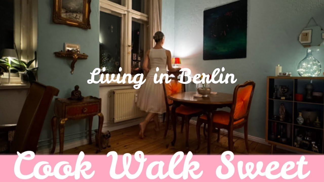 Простые дни в Берлине с нашим мопсом | Кимбап дождь и Антикмайле | Silent Vlog ASMR