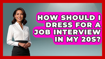 How Should I Dress For A Job Interview In My 20s? - The Sharp Dressed Gent