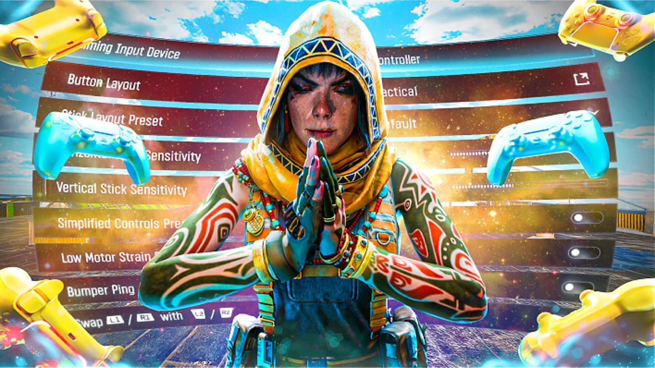 MI CONFIGURACIÓN ACTUAL en WARZONE  (AIM + MOVIMIENTO)