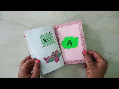 How To make Pictorial Dictionary For School Project | CraftLas #diyPicturedictionary