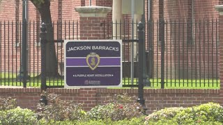 National Guardsman hospitalized after shooting at Jackson Barracks
