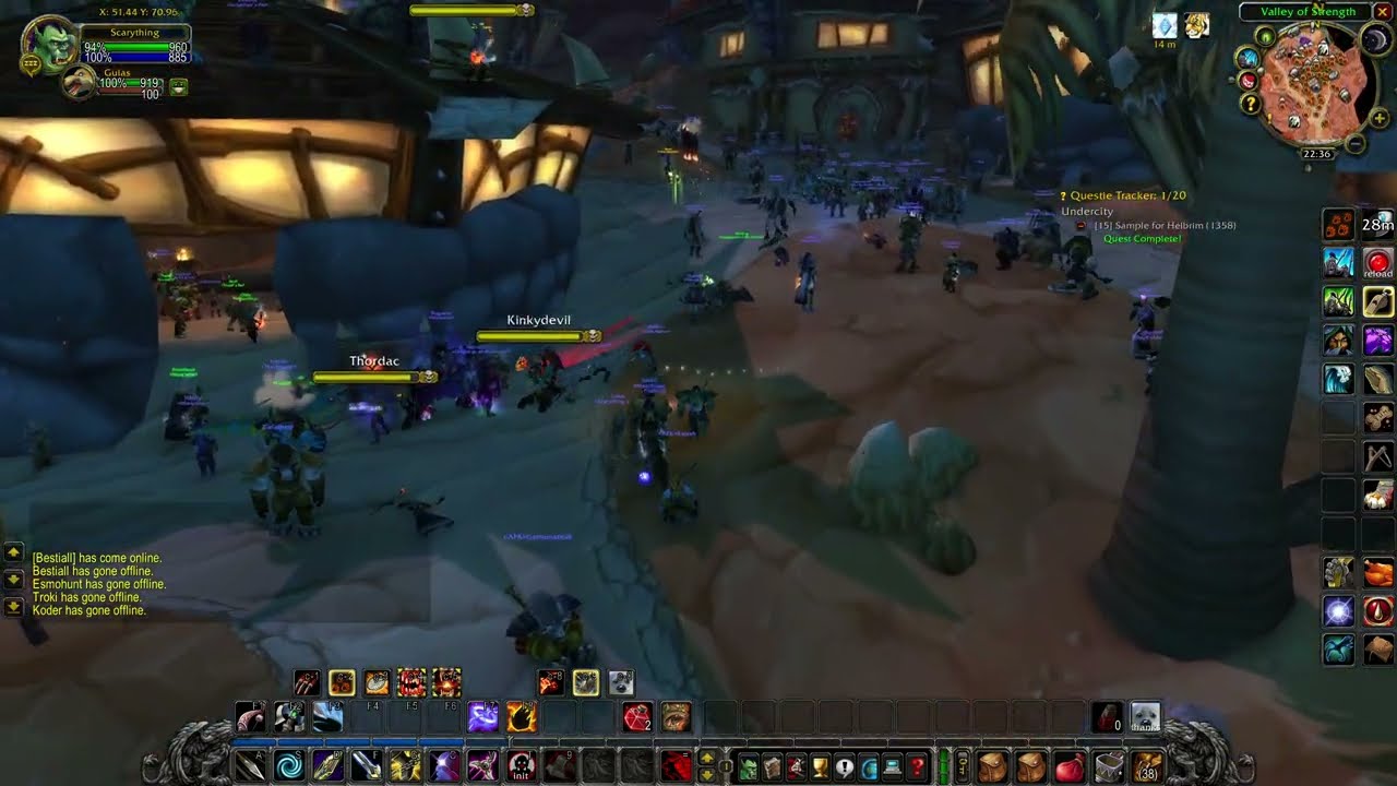 Sample for Helbrim (WOW classic quest)