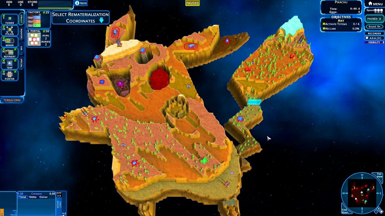 Pikachu, by Justice41 | Creeper World 4 Colonies #57