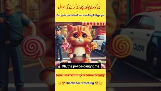 Cat Gets Punishment For Stealing Lollipops ललपप चरन क सज बलल क मल