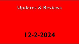DVD Update 12-2-24