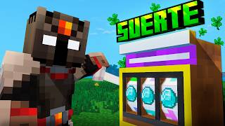 MINECRAFT pero le dejo todo A LA SUERTE 🍀