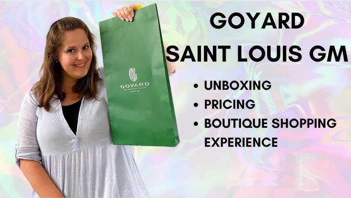 GoyardGang Gabbing - Unboxing $5K Paris Haul P1 - Anjou GM Reversible Tote,  Prices, +Hermes Charms 