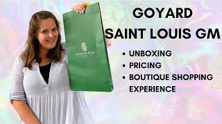 Travel Bag. Backpack. St Leger GoYard unboxing. #goyard #handbags #tr