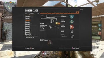 Best Call of duty Black ops 2 Class setups - Scar H "Full on Awesome Class"