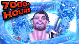 This is what 7000 hours of Hanzo experience looks like in Overwatch 2