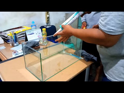 Cara Menambal Kaca Aquarium DEXTONE HITAM https://youtu.be/bFXc3bv1hRU #AquariumPati.. 