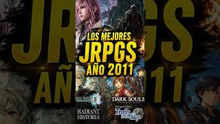 2011 JRPGS LOS MEJORES DE ESE AÑO , GREAT YEAR  INFRAVALORADO #2011 #jrpg #rpg #videojuegos #shorts