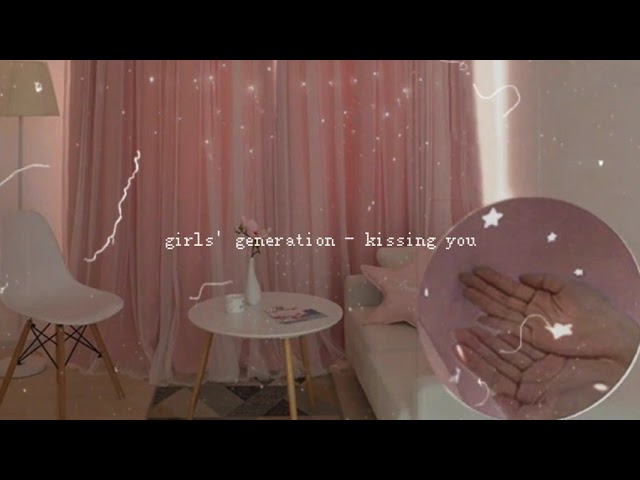 girls' generation - kissing you (slowed down + reverb) class=